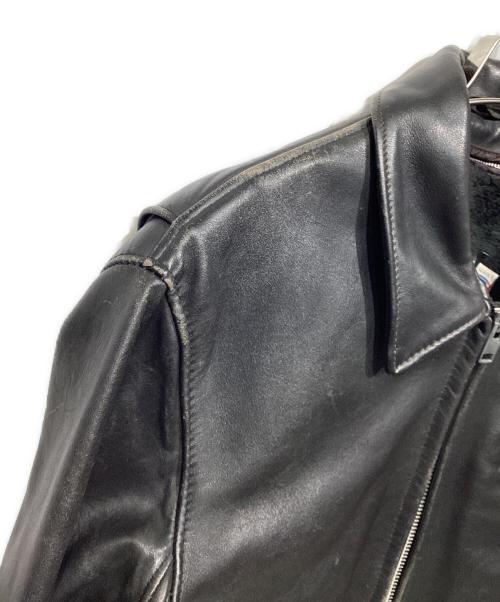 Schott（ショット）Schott (ショット) 642 ライナー付シングルライダースジャケット　1780305012 ブラック サイズ:40の古着・服飾アイテム