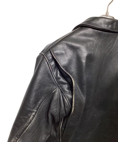 Schott（ショット）Schott (ショット) 642 ライナー付シングルライダースジャケット　1780305012 ブラック サイズ:40の古着・服飾アイテム