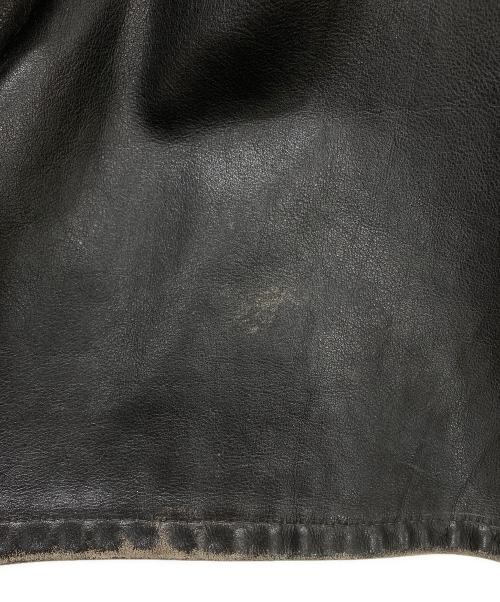 Schott（ショット）Schott (ショット) 642 ライナー付シングルライダースジャケット　1780305012 ブラック サイズ:40の古着・服飾アイテム