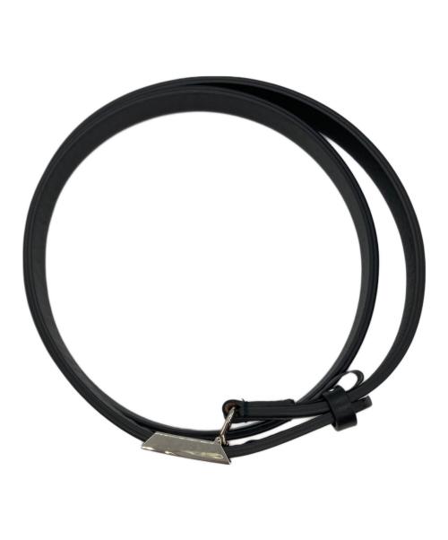 AURALEE（オーラリー）AURALEE (オーラリー) SLIDE BUCKLE BELT ブラックの古着・服飾アイテム