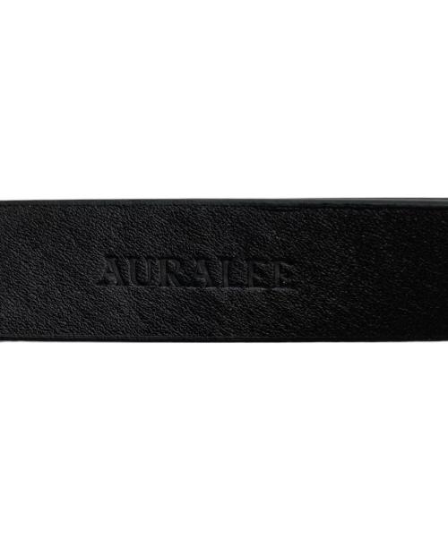 AURALEE（オーラリー）AURALEE (オーラリー) SLIDE BUCKLE BELT ブラックの古着・服飾アイテム