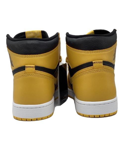 NIKE（ナイキ）NIKE (ナイキ) 555088-701　AIR JORDAN 1 RETRO HIGH OG POLLEN  イエロー×ブラック サイズ:US10 未使用品の古着・服飾アイテム