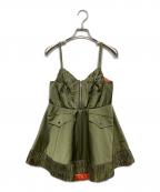 POPPYポピー）の古着「military flare tunic」｜オリーブ