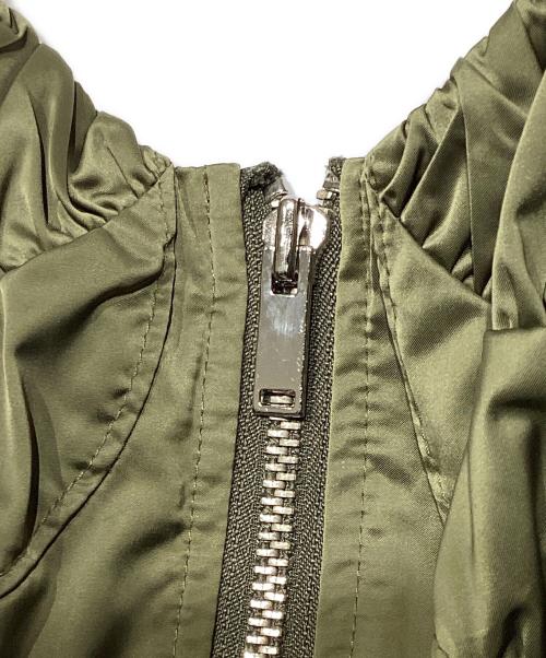 POPPY（ポピー）POPPY (ポピー) military flare tunic オリーブ サイズ:Fの古着・服飾アイテム