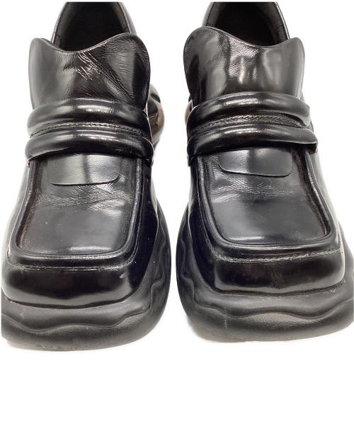 DAPHNE.LAB（ダフネ・ラボ）DAPHNE.LAB (ダフネ・ラボ) 厚底ローファー ブラック サイズ:US6.5の古着・服飾アイテム