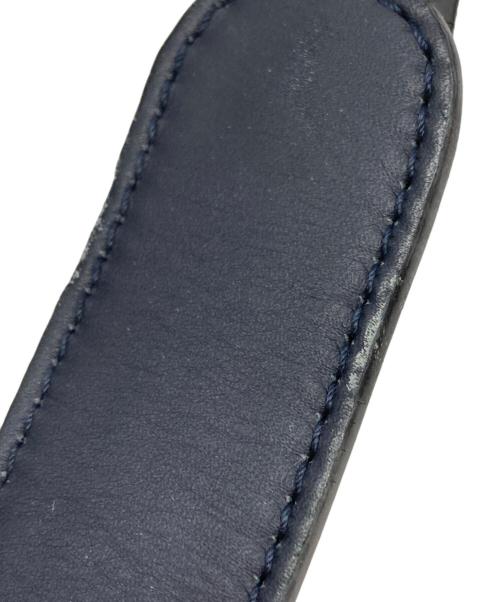 BOTTEGA VENETA（ボッテガベネタ）BOTTEGA VENETA (ボッテガベネタ) イントレチャート ショルダーバッグ ネイビーの古着・服飾アイテム