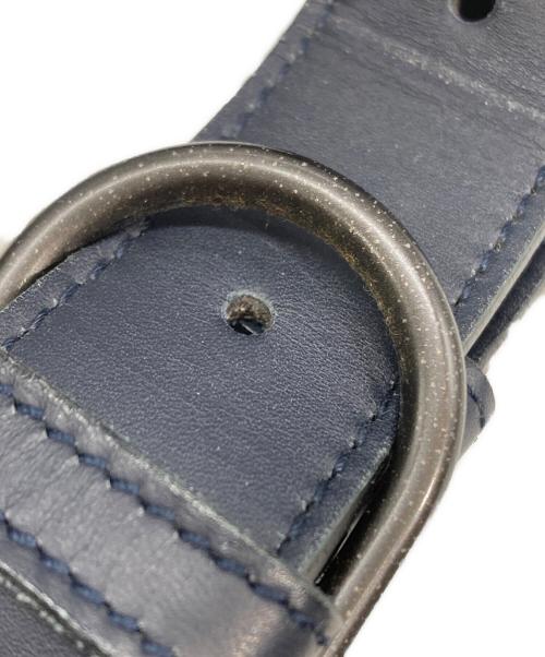 BOTTEGA VENETA（ボッテガベネタ）BOTTEGA VENETA (ボッテガベネタ) イントレチャート ショルダーバッグ ネイビーの古着・服飾アイテム