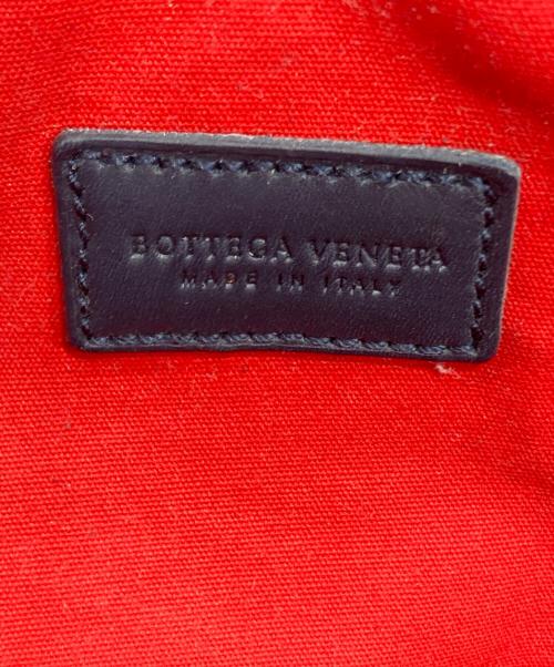BOTTEGA VENETA（ボッテガベネタ）BOTTEGA VENETA (ボッテガベネタ) イントレチャート ショルダーバッグ ネイビーの古着・服飾アイテム