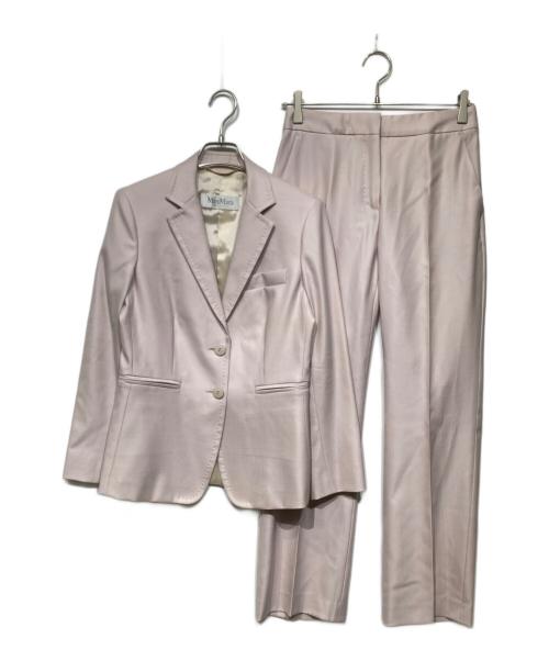 MaxMara（マックスマーラ）MaxMara (マックスマーラ) セットアップスーツ ピンク サイズ:Ｊ38の古着・服飾アイテム