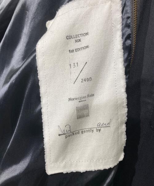 Norwegian Rain（ノルウェージャンレイン）Norwegian Rain (ノルウェージャンレイン) Raincho レインチョ コート ブラック サイズ:XSの古着・服飾アイテム