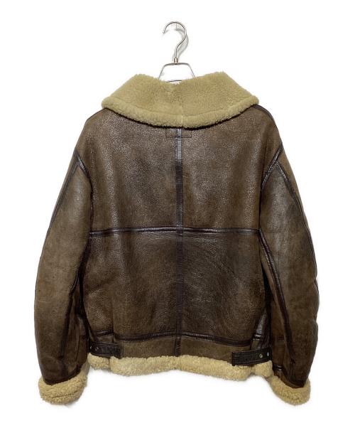 AVIREX（アヴィレックス）AVIREX (アヴィレックス) TYPEB-3　ムートンフライトジャケット　33H5595 ブラウン サイズ:36の古着・服飾アイテム