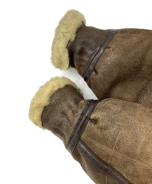 AVIREX（アヴィレックス）AVIREX (アヴィレックス) TYPEB-3　ムートンフライトジャケット　33H5595 ブラウン サイズ:36の古着・服飾アイテム