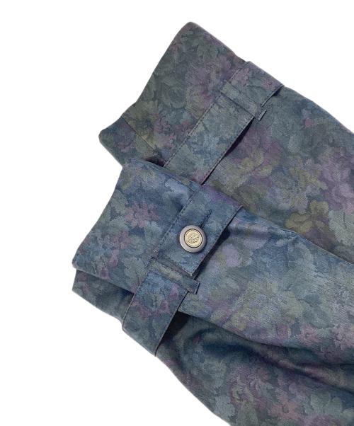 london fog（ロンドンフォグ）london fog (ロンドンフォグ) ライナー付き花柄コート ネイビー サイズ:4の古着・服飾アイテム