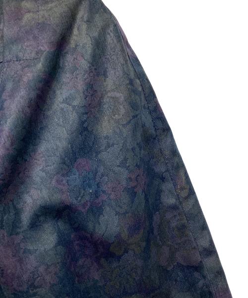 london fog（ロンドンフォグ）london fog (ロンドンフォグ) ライナー付き花柄コート ネイビー サイズ:4の古着・服飾アイテム