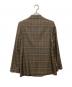 ANAYI (アナイ) グレンチェックダブルジャケット ブラウン サイズ:38：12000円