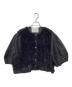St.cecilia（セントセシリア）の古着「プードルジャケット」｜ブラック