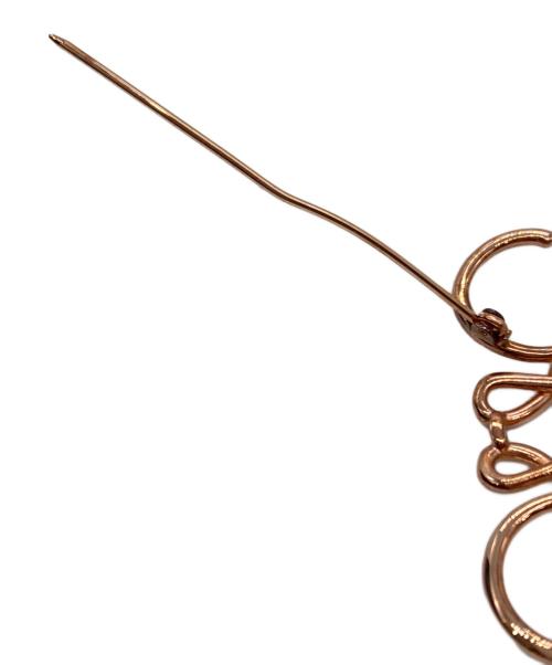 LOEWE（ロエベ）LOEWE (ロエベ) アナグラムブローチ ブロンズの古着・服飾アイテム