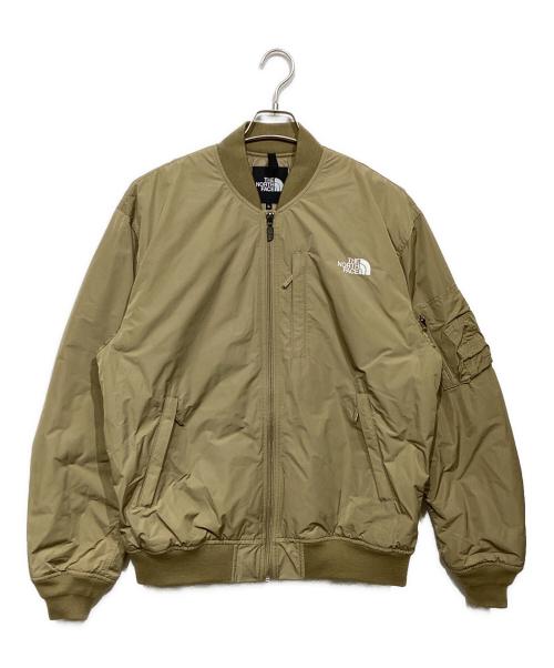 THE NORTH FACE（ザ ノース フェイス）THE NORTH FACE (ザ ノース フェイス) インサレーションボンバージャケット ベージュ サイズ:Lの古着・服飾アイテム