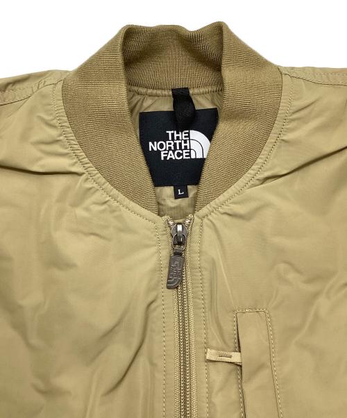 THE NORTH FACE（ザ ノース フェイス）THE NORTH FACE (ザ ノース フェイス) インサレーションボンバージャケット ベージュ サイズ:Lの古着・服飾アイテム