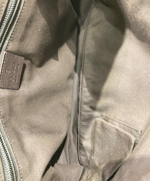 GUCCI（グッチ）GUCCI (グッチ) 145859　GG柄 ショルダーバッグ ベージュ×ブラックの古着・服飾アイテム