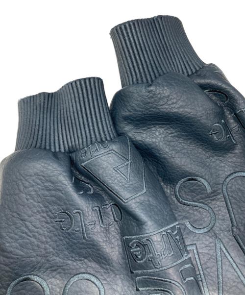 arte Antwerp（アートアントワープ）arte Antwerp (アートアントワープ) BEAMS (ビームス) 別注 Studium Jacket（スタジアム ジャケット） ネイビー サイズ:Mの古着・服飾アイテム