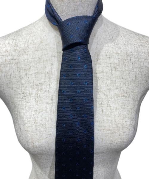 CHANEL（シャネル）CHANEL (シャネル) ココマークネクタイ ネイビー サイズ:-の古着・服飾アイテム