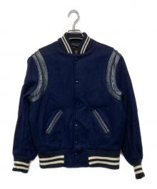 skookum×ENCINITAS（スクーカム×エンシニータス）の古着「別注スタジャン」｜ネイビー