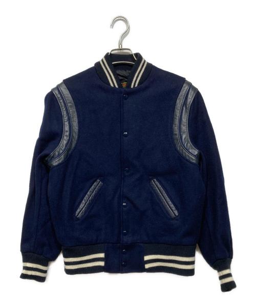 skookum（スクーカム）skookum (スクーカム) ENCINITAS (エンシニータス) 別注スタジャン ネイビー サイズ:40の古着・服飾アイテム