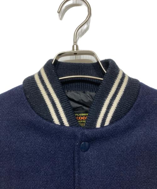 skookum（スクーカム）skookum (スクーカム) ENCINITAS (エンシニータス) 別注スタジャン ネイビー サイズ:40の古着・服飾アイテム