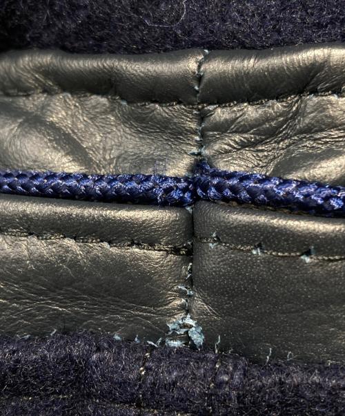 skookum（スクーカム）skookum (スクーカム) ENCINITAS (エンシニータス) 別注スタジャン ネイビー サイズ:40の古着・服飾アイテム