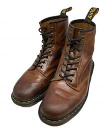 Dr.Martens（ドクターマーチン）の古着「22828　8ホールブーツ」｜ブラウン