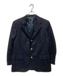 BROOKS BROTHERS（ブルックスブラザーズ）の古着「紺ブレ　金ボタンテーラードジャケット」｜ネイビー