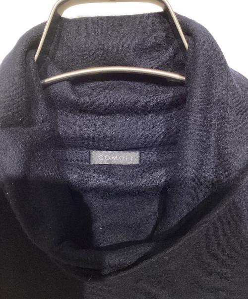 COMOLI（コモリ）COMOLI (コモリ) Y03-05006　ウール天竺 長袖タートルネック ネイビー サイズ:2の古着・服飾アイテム