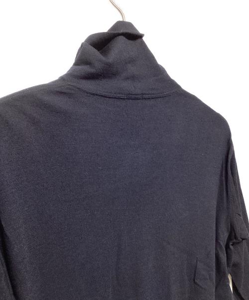 COMOLI（コモリ）COMOLI (コモリ) Y03-05006　ウール天竺 長袖タートルネック ネイビー サイズ:2の古着・服飾アイテム