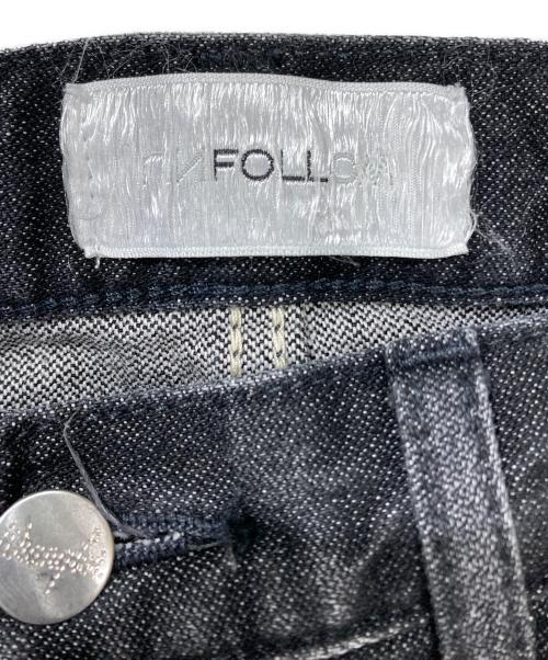 Wrangler（ラングラー）Wrangler (ラングラー) UNFOLLOW (アンフォロー) FOLL 4P JEAND addict ブラック サイズ:Mの古着・服飾アイテム