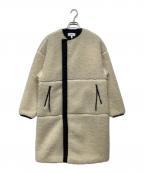 HYKEハイク）の古着「FAUX SHEARLING COAT 192-17175 012」｜ベージュ×ブラック