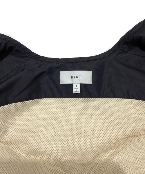 HYKE（ハイク）HYKE (ハイク) FAUX SHEARLING COAT 192-17175 012 ベージュ×ブラック サイズ:1の古着・服飾アイテム