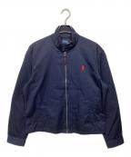 POLO RALPH LAURENポロ・ラルフローレン）の古着「スイングトップ」｜ネイビー