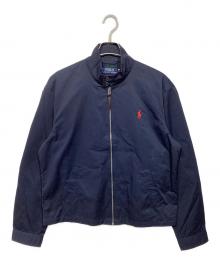 POLO RALPH LAUREN（ポロ・ラルフローレン）の古着「スイングトップ」｜ネイビー