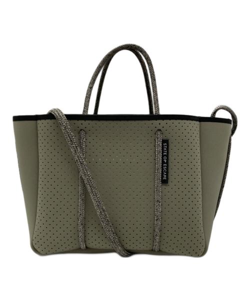 STATE OF ESCAPE（ステイトオブエスケープ）STATE OF ESCAPE (ステイトオブエスケープ) プティエスケープ 2WAYバッグ オリーブの古着・服飾アイテム