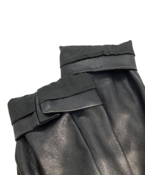 RANDEBOO（ランデブー）RANDEBOO (ランデブー) Vegan leather jacket ブラック サイズ:Fの古着・服飾アイテム