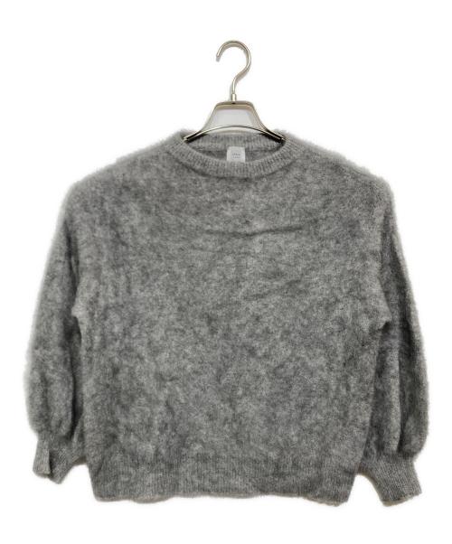 IENA LA BOUCLE（イエナ ラ ブークル）IENA LA BOUCLE (イエナ ラ ブークル) ファーニットプルオーバー グレー サイズ:不明の古着・服飾アイテム