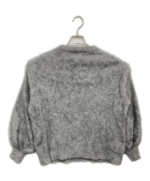 IENA LA BOUCLE（イエナ ラ ブークル）IENA LA BOUCLE (イエナ ラ ブークル) ファーニットプルオーバー グレー サイズ:不明の古着・服飾アイテム