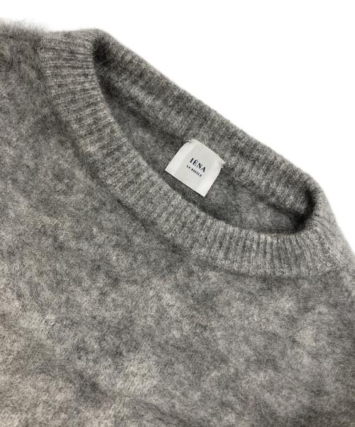IENA LA BOUCLE（イエナ ラ ブークル）IENA LA BOUCLE (イエナ ラ ブークル) ファーニットプルオーバー グレー サイズ:不明の古着・服飾アイテム