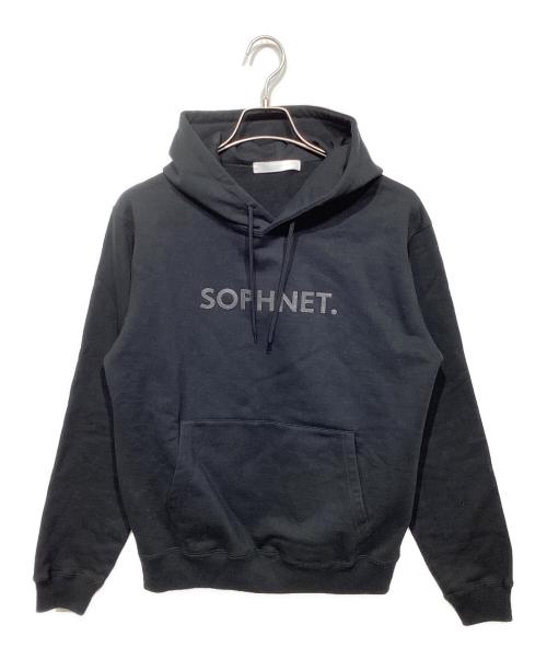 SOPHNET.（ソフネット）SOPHNET. (ソフネット) LOGO PATCH HOODIE ブラック サイズ:1の古着・服飾アイテム