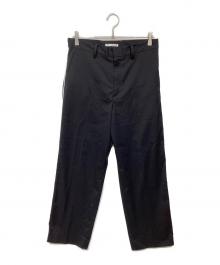 uniform experiment（ユニフォームエクスペリメント）の古着「REFINED PIPING SLACKS」｜ブラック