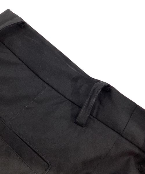 uniform experiment（ユニフォームエクスペリメント）uniform experiment (ユニフォームエクスペリメント) REFINED PIPING SLACKS ブラック サイズ:1の古着・服飾アイテム