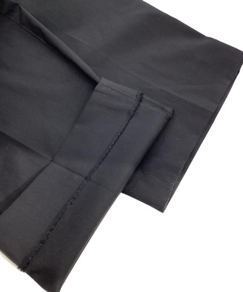 uniform experiment（ユニフォームエクスペリメント）uniform experiment (ユニフォームエクスペリメント) REFINED PIPING SLACKS ブラック サイズ:1の古着・服飾アイテム