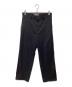 uniform experiment（ユニフォームエクスペリメント）の古着「REFINED PIPING SLACKS」｜ブラック