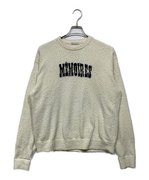 uniform experiment（ユニフォームエクスペリメント）uniform experiment (ユニフォームエクスペリメント) MEMOIRES JACQUARD KNIT UE-252032 ホワイト サイズ:1の古着・服飾アイテム